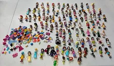 Large Lot LEGO Mini Figure and Accessories-DISNEY PRINCESS ELVES FRIENDS CITY