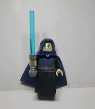 LEGO Star Wars Barriss Offee Dark Blue Cape & Hood SW0379 Minifigure W/Saber
