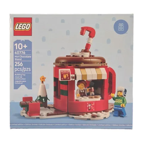 LEGO 40776 Hot Chocolate Stand Promotional Holiday GWP NEW Christmas Cafe Build