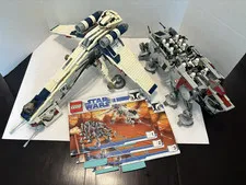 LEGO Star Wars: Republic Dropship with AT-OT Walker (10195) Extra Minifigs!
