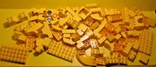 Lego Duplo Assorted 105 Yellow Brick Pieces Part Lot
