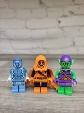 Lego Green Goblin Hobgoblin Electro Marvel 10687 76014 76058 Minifigure Lot