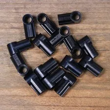 LEGO 32013 42127 Black Technic, Axle and Pin Connector Angled #1 Qty 15
