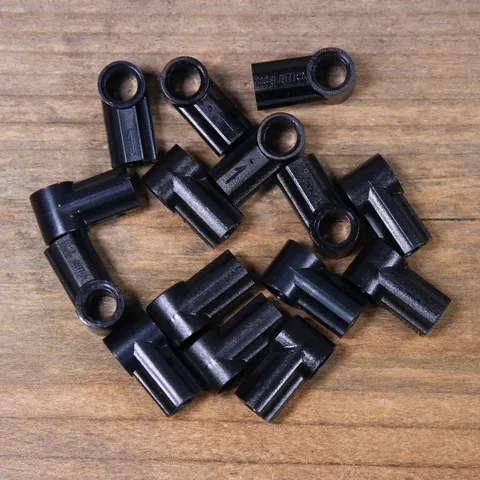 LEGO 32013 42127 Black Technic, Axle and Pin Connector Angled #1 Qty 15