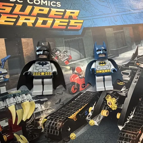 BEST DEAL ON EBAY Lego Batman Minifigure Lot of 2 Gray Suit Black Cap