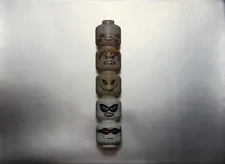 Lego Batman The Videogame Custom Printed Head Pack Of 5