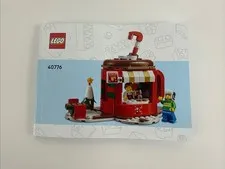 LEGO Hot Chocolate Stand BUILDING INSTRUCTIONS MANUAL ONLY 40776