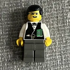 LEGO Wild West Banker (ww020) Bank Minifigure - 6765 Gold City Junction