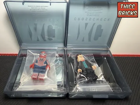 Lego Spider-Man Crosscheck Custom Tobey Maguire Spider-Man Set