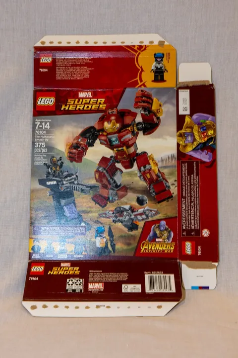 LEGO Marvel: The Hulkbuster Smash-Up (76104) - 100% Complete