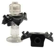 2 NEW LEGO Minifigure Armor Shoulder Pads Spiked with Stud on Back