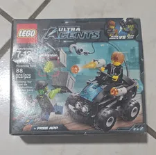 LEGO Ultra Agents Mission 70160 Riverside Raid 88 pcs Ages 7-12