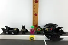 Lego Duplo Batman DC Batmobile Batwing with Batman,Robin & Joker Figures