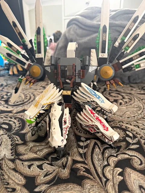 LEGO Ninjago set 9450 Epic dragon battle and set 9446 Destinys bounty