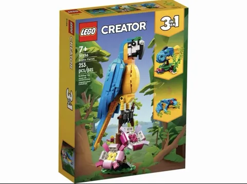 LEGO Creator 3 in 1 Exotic Parrot 31136 New Sealed