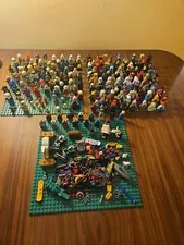 LOT of 165 Minifigures Plus Parts & Accessories Star Wars,Marvel, DC