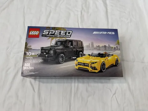 LEGO SPEED CHAMPIONS: Mercedes-AMG G 63 & Mercedes-AMG Sl 63 76924 COMPLETE Read
