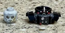 LEGO Star Wars: Darth Malgus Minifigure Head And Armor Parts Only