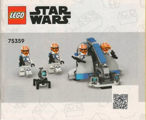 LEGO® Instruction 75359 - 332nd Ahsoka's Clone Trooper Battle Pack