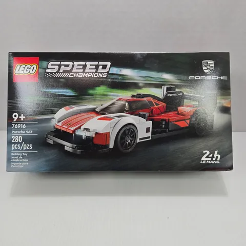 LEGO Speed Champions Porsche 963 Building Toy Set 76916 280 Pieces Age 9