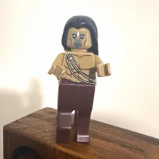 LEGO Centaur Minifigure - Dark Brown Horse Body, Long Black Hair