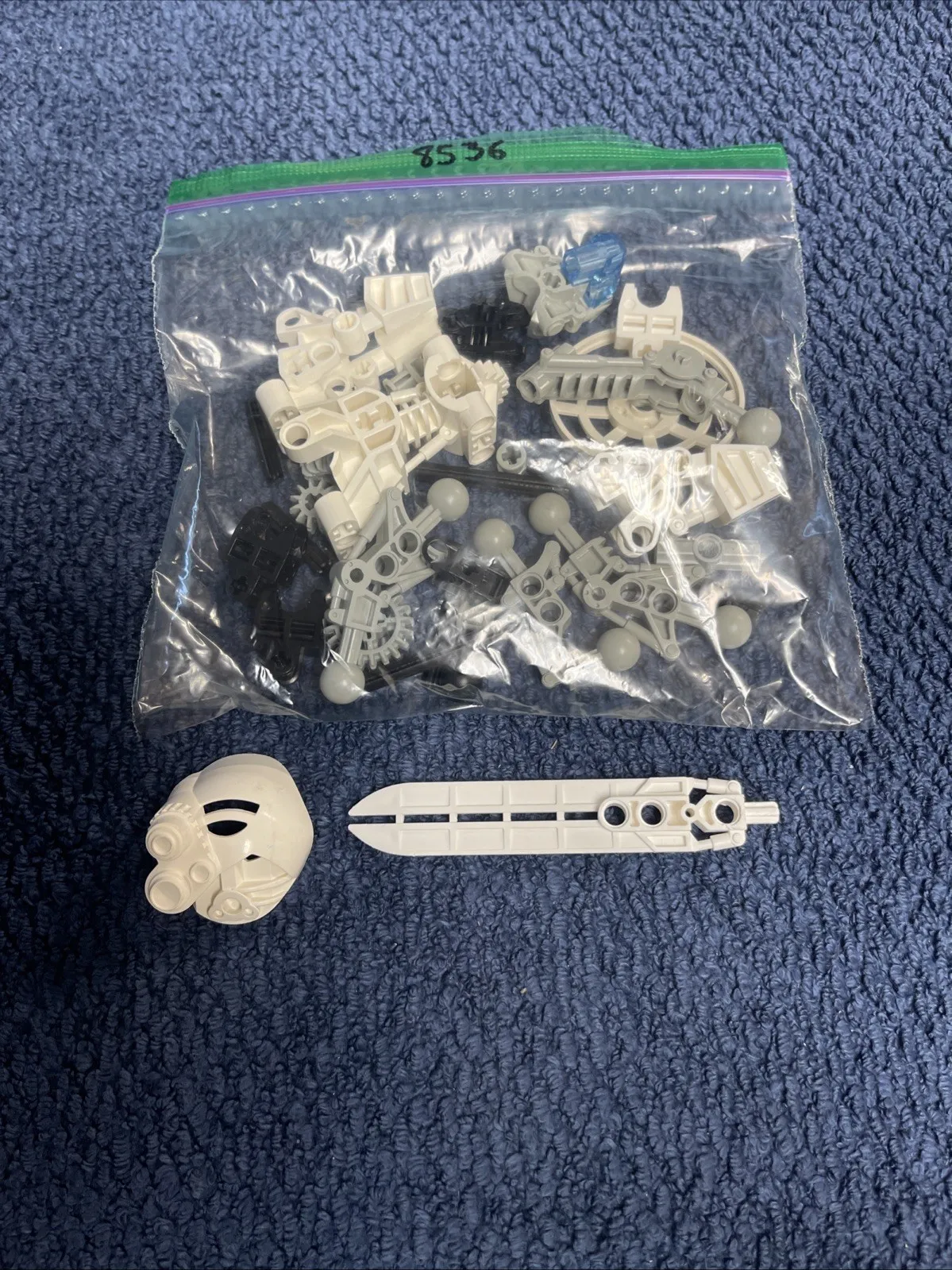 LEGO Bionicle Toa Mata 8536 Kopaka 100% Complete