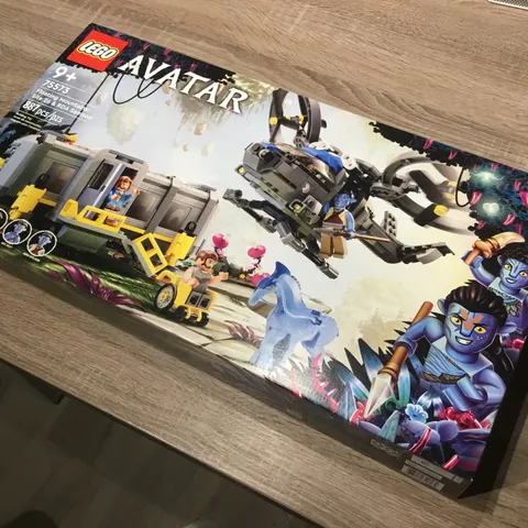 LEGO Avatar 75573 Floating Mountains Site 26 & RDA Samson 887pcs New Retired