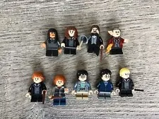 LEGO Harry Potter Minifigure Lot Set 9 Harry Ron Flitwick Griphook Mini Figure