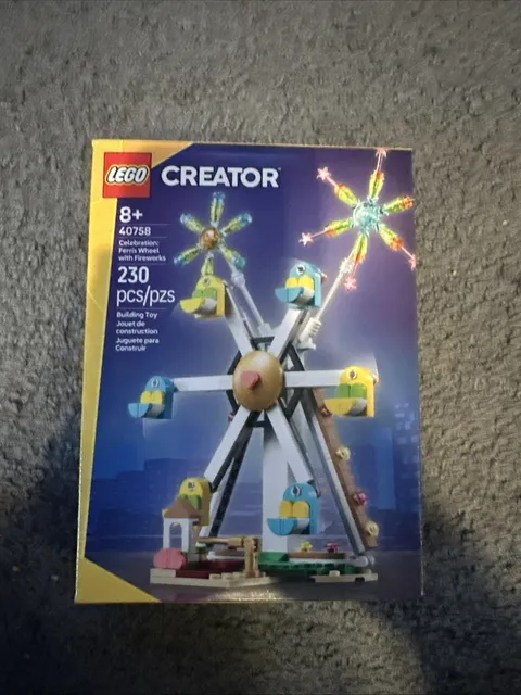 LEGO (40758) Creator: Celebration Ferris Wheel - Fireworks - GWP - New Sealed