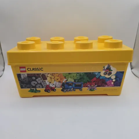 LEGO Storage Brick Case 8 Stud 14 x 7 Yellow Container Plastic Bin Box EMPTY
