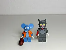 LEGO itchy and scratchy 71005 The Simpsons CMF sealed