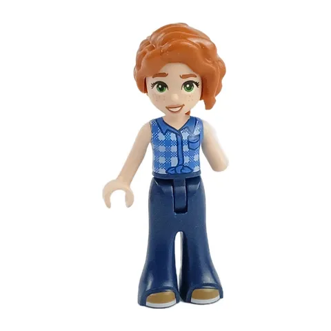 LEGO® Friends AUTUMN Minifigure™ Minidoll Amputee Blue Vest frnd0860