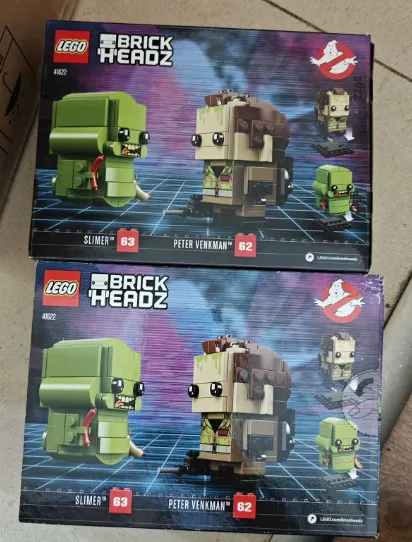 LEGO BRICKHEADZ Peter Venkman & Slimer (41622) Pack 1 pcs