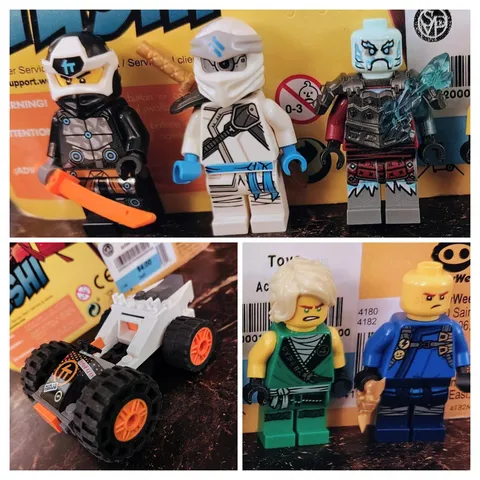 Lego Ninjago LEGO® Minifigure Mini Figure Lot W Coles Speeder Car