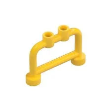 LEGO 25x Yellow Bar 1 x 4 x 2 with Open Studs inv.608