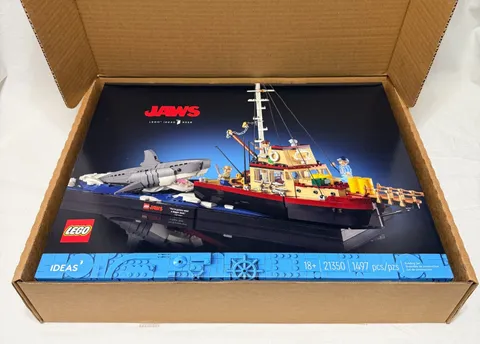 LEGO Ideas: Jaws (21350) ~ NEW / FACTORY SEALED / ORIGINAL SHIPPER ~