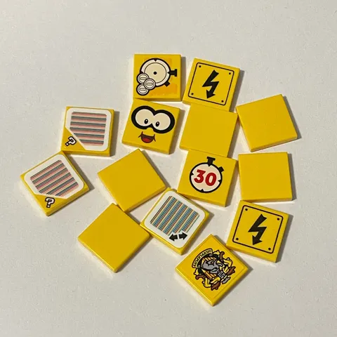 Lego 3068 Yellow Replacement Add-on Pieces Parts Lot of 14