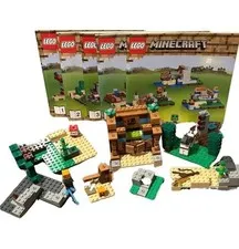 LEGO Minecraft #21135 The Crafting Box 2.0 Incomplete set - See Description.
