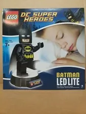 LEGO DC SUPER HEROES BATMAN LED LITE Torch NiteLite Night Light 8" Minifig HTF