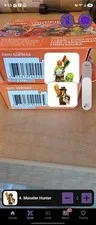 Lego SERIES 29 Minifig Combo (Monster Hunter And Trash Monster)