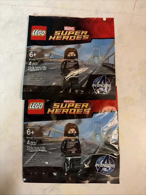 Lego Marvel Super Heroes 5002943 Winter Soldier LOT of 2