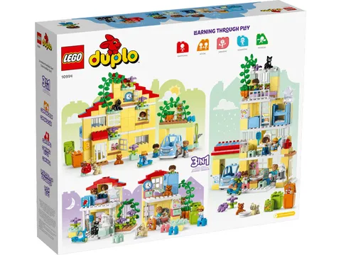 LEGO® DUPLO® Town 3-in-1 Family House 10994 [New Toy] Brick