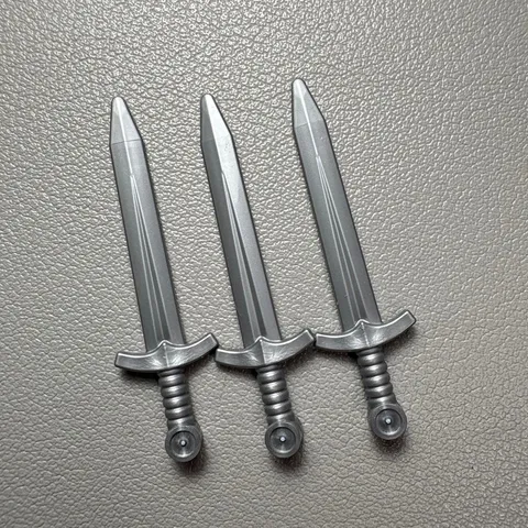 LEGO Minifigure Great Sword Weapon Parts x3 Genuine Japan