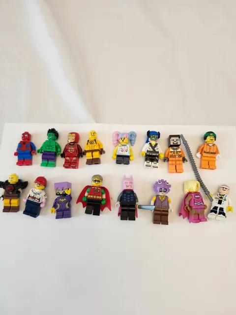 Lego figures Lot#16 super hero's and others