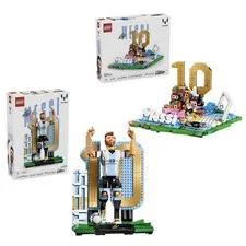 LEGO Editions Lionel Messi Soccer Legend 43015  And 43011 Building Set