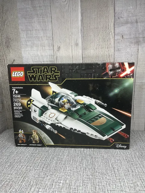 LEGO Star Wars: Resistance A-Wing Starfighter (75248) New Sealed In Box RETIRED