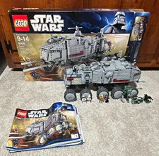 LEGO Star Wars 8098 Clone Turbo Tank Complete w/ Box Manual missing 2 figs
