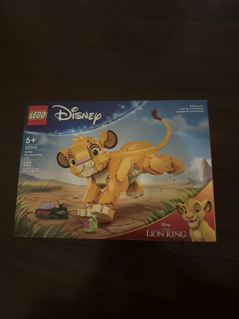 LEGO Disney Simba The Lion King Cub 43243 Building Set NEW Sealed