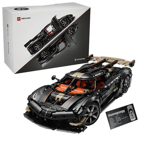 PRE-ORDER - LEGO Technic: Koenigsegg Sadair's Spear Megacar (42232)