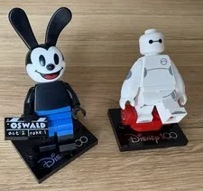 LEGO Disney100 MINIFIGURES Oswald the Lucky Rabbit & Baymax
